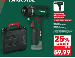 Kaufland Wiertarko-wkrętarka Parkside PBSA 12 E4 oferta