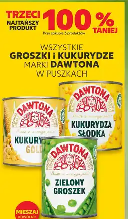 Kaufland Groszki i kukurydze Dawtona oferta