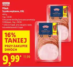 Lidl Szynka wędzona XXL Pikok oferta