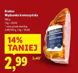 Lidl Wędzonka krotoszyńska Krakus oferta