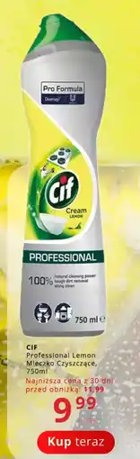 Poczta Polska CIF Professional Lemon Mleczko Czyszczące oferta