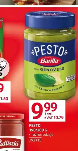 Selgros Pesto Barilla oferta