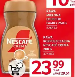 Selgros Kawa mielona Nescafe oferta