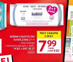 Selgros Chusteczki nawilżane Bobini oferta