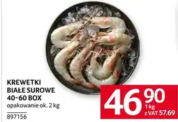 Selgros Krewetki oferta