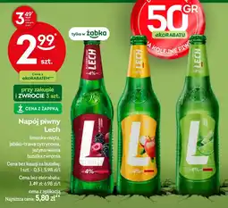 Żabka Napój piwny Lech oferta