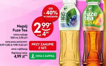 Żabka Napój Fuze tea oferta
