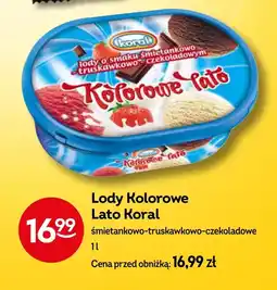 Żabka Lody Koral oferta