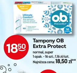Żabka Tampony O.b oferta