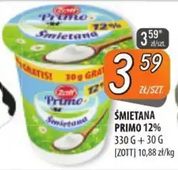 Społem Szczecin Śmietana primo 12% zott oferta