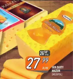Społem Szczecin Ser złoty mlekpol oferta