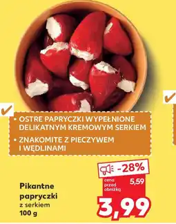 Kaufland Pikantne papryczki oferta