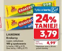 Kaufland Lajkonik krakersy oferta