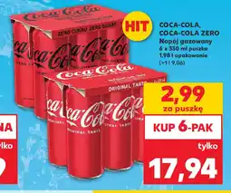 Kaufland Coca-cola coca-cola zero napój gazowany oferta