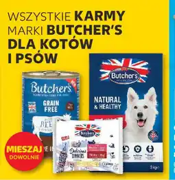 Kaufland Wszystkie karmy marki butcher's dla kotów i psów oferta