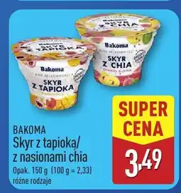ALDI Skyr z tapioką różne rodzaje Bakoma oferta