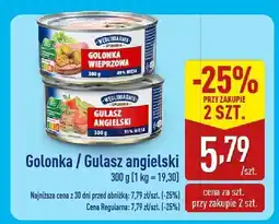 ALDI Konserwa golonka wieprzowa Wedliniarnia oferta