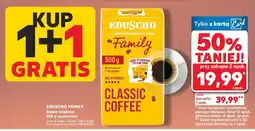 Kaufland Kawa mielona Family Classic 1+1 GRATIS Eduscho oferta