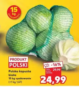 Kaufland Kapusta biała polska Kaufland oferta