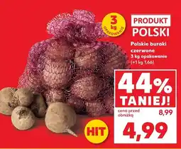 Kaufland Buraki czerwone polskie Kaufland oferta
