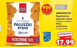 Kaufland Paluszki rybne Kapitańskie z fileta z mintaja Abramczyk oferta
