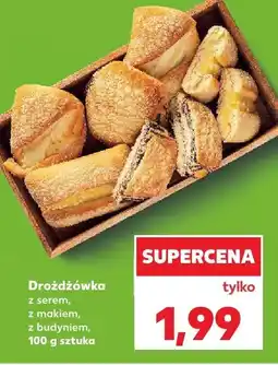 Kaufland Drożdżówka z serem, makiem, lub budyniem Kaufland oferta