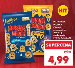 Kaufland Chrupki Monster Munch, różne rodzaje oferta