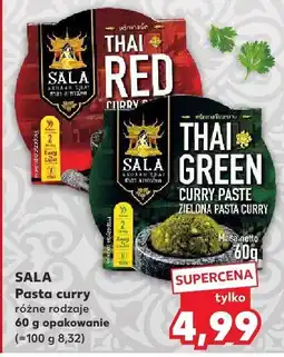 Kaufland Pasta curry Sala, różne rodzaje oferta