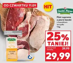 Kaufland Filet supreme z piersi kaczki z kawałkiem skrzydła 1 kg Stoisko Mięsne oferta