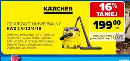 Carrefour Odkurzacz uniwersalny Karcher KWD 2 V-12/4/18 oferta