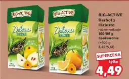 Kaufland Herbata Big-Active liściasta, różne rodzaje oferta