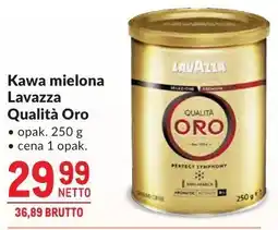 Makro Kawa mielona Lavazza Qualità Oro oferta