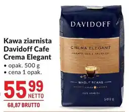 Makro Kawa ziarnista Davidoff Cafe Crema Elegant oferta