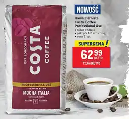 Makro Kawa ziarnista Costa Coffee Professional Use Mocha Italia oferta