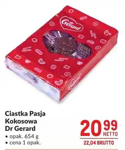 Makro Ciastka Pasja Kokosowa Dr Gerard oferta