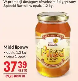 Makro Miód lipowy Bartnik oferta