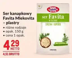 Makro Ser kanapkowy Favita Mlekovita plastry oferta