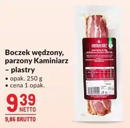 Makro Boczek wędzony parzony Kaminiarz plastry oferta