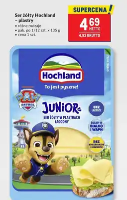 Makro Ser żółty Hochland plastry Junior oferta