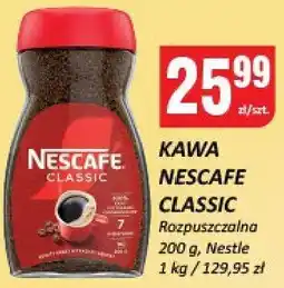 Chorten Kawa NESCAFE CLASSIC rozpuszczalna Nestle oferta