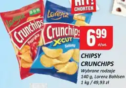 Chorten Chipsy CRUNCHIPS Lorenz Bahlsen oferta