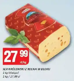 Chorten Ser królewski z kolna w bloku Mlekpol oferta