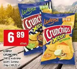 Chorten Chipsy Crunchips Cut wybrany smak Lorenz oferta