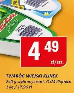 Chorten Twaróg wiejski Klinek OSM Piątnica oferta