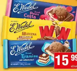 Chorten Czekolada Wedel różne rodzaje E.Wedel oferta