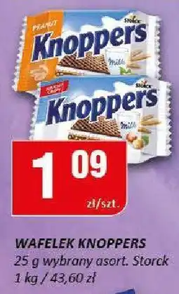 Chorten Wafelek Knoppers Storck oferta