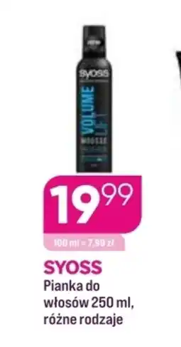 Koliber drogerie Pianka do włosów Syoss oferta