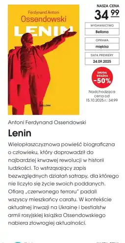 Świat Książki Lenin Antoni Ferdynand Ossendowski oferta