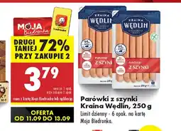 Biedronka Parówki Kraina Wędlin oferta