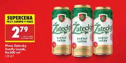 Biedronka Piwo Zatecky oferta